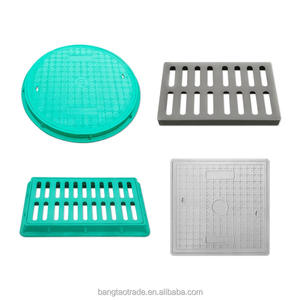 ฝาปิดท่อระบายน้ำไฟเบอร์กลาสแบบสี่เหลี่ยมผสม SMC/BMC ผลิตในประเทศจีน - Product Image 6