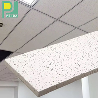 Nouveau Faux plafond intérieur imperméable en fibre minérale de style bureau