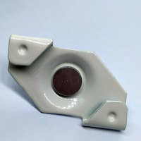 Fixation personnalisable en T à visser pour grille de suspension, pince de fixation pour câble de rail, idéale pour l'installation de luminaires de plafond en bâtiment
