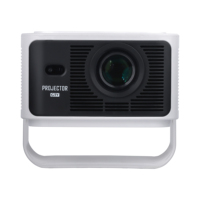 Proyector LED Portátil JUNUO HY350 Max AOSP Android 14 Allwinner H726 8K Full HD para Cine en Casa con Altavoces Integrados HIFI Estéreo