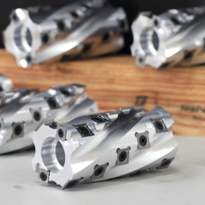 Spiral Flat Milling Cutter, <strong>Machining</strong>, Woodworking Milling Cutter, Carbide Inserts Replaceable. - Product Image 5