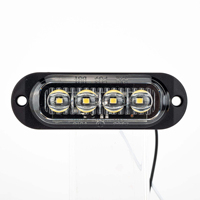 Feu de position latéral à LED Emark DOT 4, feu de gabarit pour remorque, étanche, clignotant, feu arrière pour camion, poids lourd, camping-car