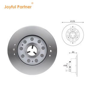 Luz LED RGBW de Alta Potencia 36W para Fuentes, Acero Inoxidable, IP68 Impermeable, 24V DC, Foco Sumergible con Orificio <span class=keywords><strong>Central</strong></span> para Estanques - Product Image 3