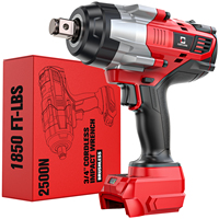 Avvitatore a impulsi da 3/4 di pollice 2200 N.m, brushless, ad alta coppia, senza fili, per batteria da 20V, per servizio pneumatici di camion pesanti