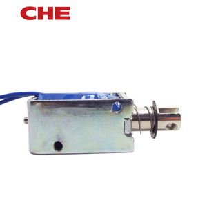 سعر المصنع تيار مستمر نوع إطار المعدات قفل باب الملف اللولبي دفع سحب المحرك الكهرومغناطيسي - Product Image 4