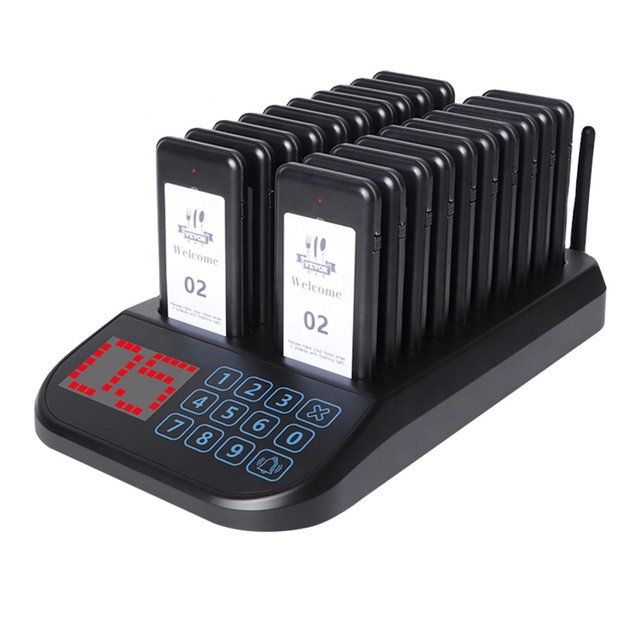 Restaurant Pager System for Guest Wireless Pagers Ready to Ship