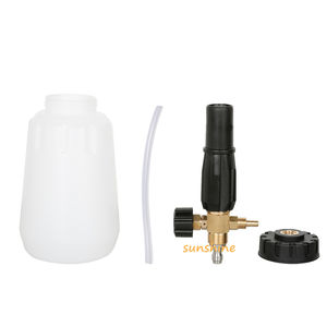 Nouveau design de haute qualité lave-<span class=keywords><strong>auto</strong></span> neige mousse Lance grande bouche bouteille de savon <span class=keywords><strong>lavage</strong></span> automatique réglable mousse canon buse - Product Image 5