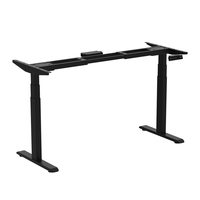 Pied de bureau intelligent réglable en hauteur, 2 moteurs, électrique, 1 pièce