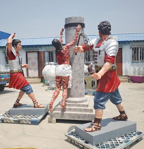 Statue religieux catholique en polyrésine taille réelle, décoration d'église, Figurine en résine, Statue de jésus-<span class=keywords><strong>Christ</strong></span>, Sculpture à vendre - Product Image 5