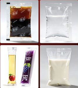 Équipement de production d'eau en sachet 2000 Bph, machine de conditionnement de liquides pour bâtonnets glacés, sucettes glacées, glaces et bonbons glacés - Product Image 2