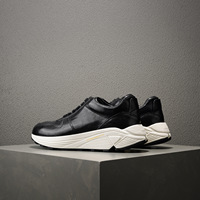 Chaussures de marche rétro pour hommes, haut de gamme, personnalisées, en cuir véritable, avec logo personnalisé, ODM OEM