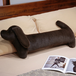 Cuscino a forma di cane Bassotto lungo in peluche, bambola giocattolo, cuscino per divano, bambola di pezza - Product Image 2