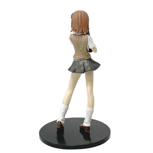 รูปปั้นปืนรถไฟวิทยาศาสตร์ Mikoto <span class=keywords><strong>Misaka</strong></span> รูปปั้นพลาสติกรูปปั้นตุ๊กตาอะนิเมะตุ๊กตาอะนิเมะขนาด17ซม. - Product Image 6