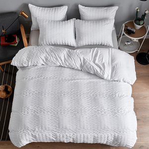 Ensemble <span class=keywords><strong>de</strong></span> literie pour filles et enfants, vente chaude 2024, tissu à bulles blanc, <span class=keywords><strong>housse</strong></span> <span class=keywords><strong>de</strong></span> <span class=keywords><strong>couette</strong></span>, style moderne, technique <span class=keywords><strong>de</strong></span> tissage, <span class=keywords><strong>avec</strong></span> nom <span class=keywords><strong>de</strong></span> marque - Product Image 5