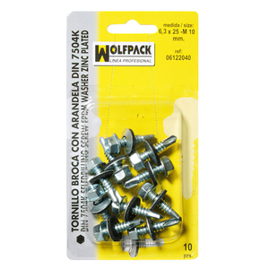 Punta per trapano 5.5x25-8 mm. (10 Pezzi) - Product Image 1
