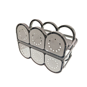 Porta birra pieghevole in plastica porta bevande porta <span class=keywords><strong>acqua</strong></span> bottiglia portatile portatile cesto birra - Product Image 1