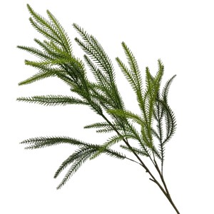 Branches de pin artificielles Secret Garden, 100 cm, vertes, en plastique, décoration intérieure pour la maison et les mariages - Product Image 5