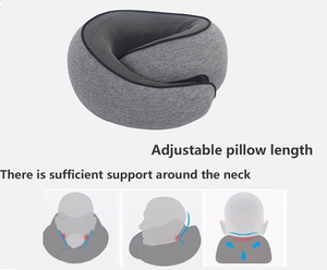 <span class=keywords><strong>Cuscino</strong></span> da <span class=keywords><strong>Viaggio</strong></span> Ergonomico Personalizzato in Memory Foam a Lento Ritorno, Supporto per il <span class=keywords><strong>Collo</strong></span> per Aereo - Product Image 6