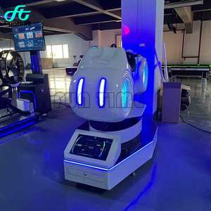 9D emballant la machine en acier à jetons de jeux de simulateur de la voiture VR de réalité virtuelle du simulateur VR de moto - Product Image 6