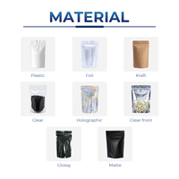 OEM Groothandel Op Maat Logo Herbruikbare Ritszak Geurdicht Noten Snoep Koekjes Snackzak Plastic Verpakking Staande Pouch