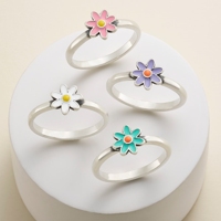 Ensemble de bagues en argent sterling S925 James Avery, style rétro, papillon, fleur, pour femmes, style bohème, bijoux superposés, attrape-regards