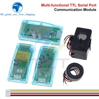 TZT AC numérique multifonction mètre Watt puissance Volt Amp TTL Module de Test de courant PZEM-004T avec bobine 0-100A 80-260V AC pour Arduino