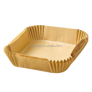 Venta Directa de Fábrica, Revestimientos de Papel Desechables para Alimentos, Antiadherentes, Aptos para Freidoras de Aire, con Logotipo Personalizado en Stock - Product Image 2