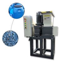 Déchiqueteur de plastique écologique à haut taux de recyclage avec pompe, petit modèle, prix d'usine, leader du secteur
