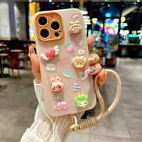 Étui de téléphone personnalisé en TPU, logo OEM/ODM, design de luxe antichoc, impression personnalisée, emballage, support de bande, support pour fabricant
