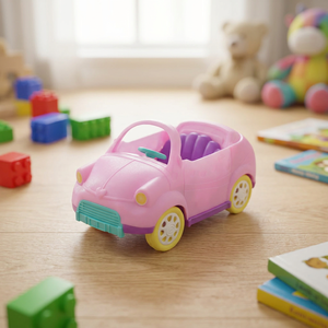 Reliable 13cm Plastic <b>Doll</b> with Buggy Cart and Puppy Figure Model Toy for Unisex Family Outdoor <b>Play</b> - Product Image 1