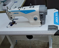 Machine à coudre à point droit Jack F5 à économie d'énergie, avec plan de travail et support, machine à coudre industrielle