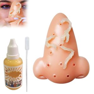 Mới lạ vui chống căng thẳng mụn Popper công cụ Kit thực tế mũi mụn popping đồ chơi prank Halloween bóp poop mụn - Product Image 1