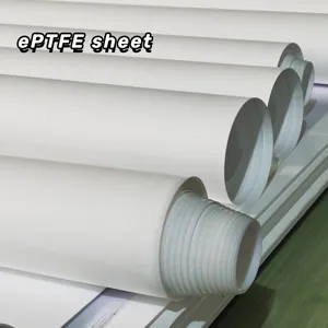 Soft Industrial White Clean ePTFE Board Expanded PTFE Sheet