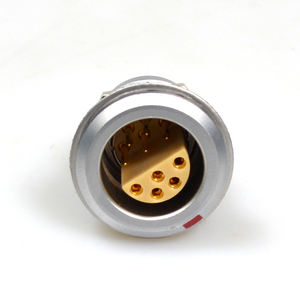 Conector de Latón Serie S de Alta Durabilidad, Sellado IP50, Acoplamiento Push-Pull para Aplicaciones de Instrumentación Médica - Product Image 6