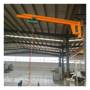 500 KG 1 tonelada 3 toneladas Brazo oscilante Montado en la pared Traveling Jib Cantilever Crane con polipasto eléctrico Grúas giratorias de 180 grados - Product Image 2