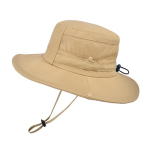 Sombrero de Pescador de Malla, Nuevo, de Ala Ancha, Transpirable, Impermeable, de Secado Rápido, para Fiestas, Verano, Senderismo, Escalada, Pesca, Moderno y Versátil - Product Image 3