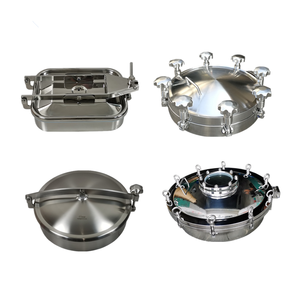 CNJS 위생 맨홀 커버 관측 거울 사각 직사각형 타원형 대기 물 탱크 제조 서비스 제품 - Product Image 3