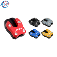 Plaque de base de béquille latérale en alliage d'aluminium modifiée de haute qualité pour moto PCX PCX125/150/160 – Vente en gros