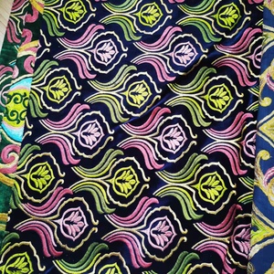 Nuevo Diseño 21104, Tela de Terciopelo Bordada de Marruecos, Tela para Sofás y Cojines, A+B, Buena Venta - Product Image 3