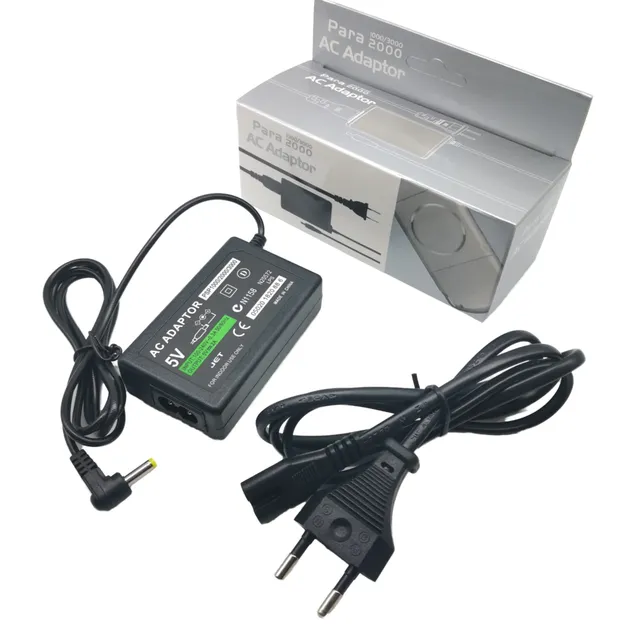 For PSP 5V AC Adapter Home Wall Charger Power Supply Cord for PlayStation PSP 1000 2000 3000 Slim EU US Plug