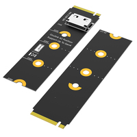 M.2 NVME Oculink Female Dock SFF-8612 Adaptor PCI-E4.0 untuk Laptop 2.5 Inci NVME SSD Mendukung DOCK-OC4