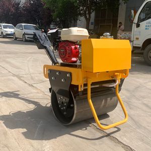 เครื่องสั่นขนาดเล็ก330กก. 550กก. รถบดถนนลูกกลิ้งยางมะตอยแบบมือถือ - Product Image 2