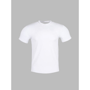 Ige Cool 100% cotone liner freddo t-shirt bianca taglie M/L/XL traspirante Anti-rughe solido Logo allentato in maglia 280gsm - Product Image 1