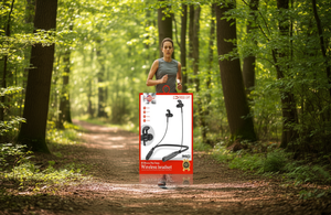 Cuffie a Collare Wearup Bluetooth 5.0, Auricolari Sportivi Wireless IPX4 Resistenti all'Acqua, 20 Ore di Autonomia - Product Image 2