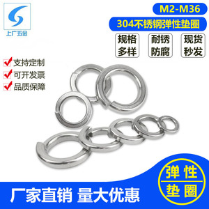 Shanghai Guang Hardware Arandela elástica de acero inoxidable 304 M2 M4 M6 M8 M10 M36, estándar GB93 - Product Image 5