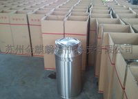 50 Liter Kaleng Susu Standar Makanan dari Baja Tahan Karat dan Tangki Penyimpanan Tertutup untuk Drum, Ember & Barel