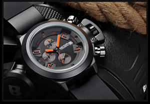 Nuevo reloj para hombre, reloj de pulsera deportivo de silicona multifuncional, reloj de cuarzo resistente al agua con calendario - Product Image 3