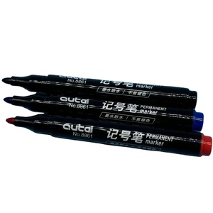 Marqueur permanent OUTAE haute performance, imperméable, 6 mm, 3 couleurs, avec pointe en <span class=keywords><strong>feutre</strong></span>, <span class=keywords><strong>encre</strong></span> permanente - Product Image 4