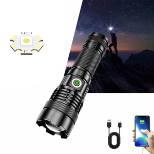 Aeternam 30w bianco lazer power bank impermeabile telescopico zoom usb ricaricabile a led torcia tattica luce da lavoro all'aperto torcia elettrica - Product Image 1