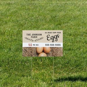 Panneau de jardin en plastique PP ondulé résistant aux intempéries et aux UV, impression couleur recto simple, écologique, personnalisé pour la vente au détail - Product Image 3